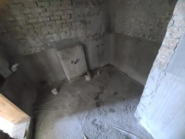 리모델링 전 거실욕실